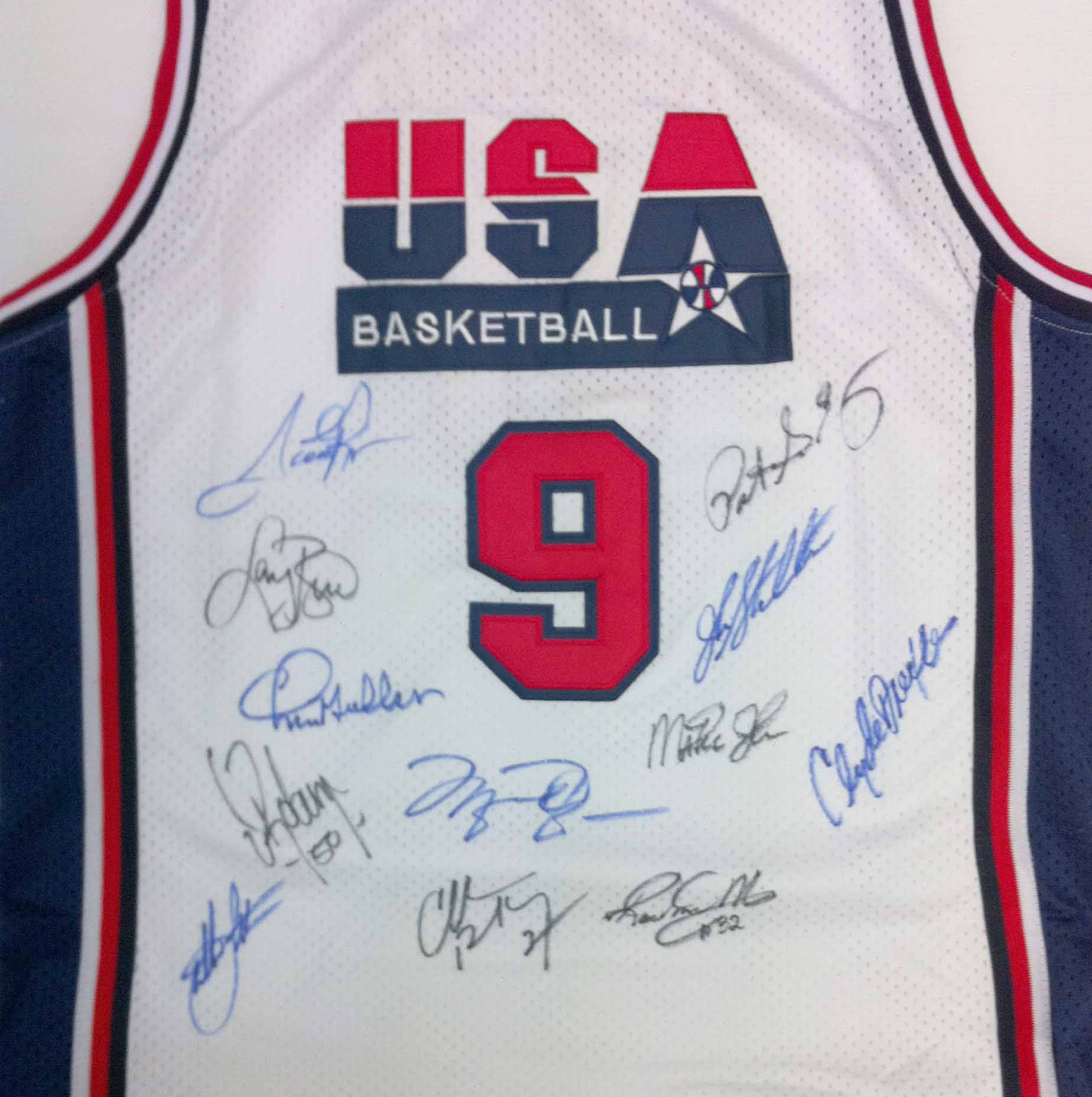 dream team signed jersey